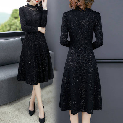 Waist Trimming Fashion Elegant Women's Dress