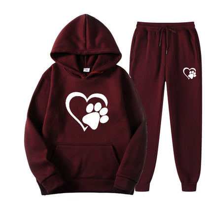 Mens And Womens Printed Hoodie Sets