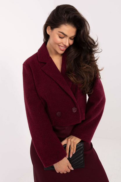 red - Coat model 220562 Rue Paris