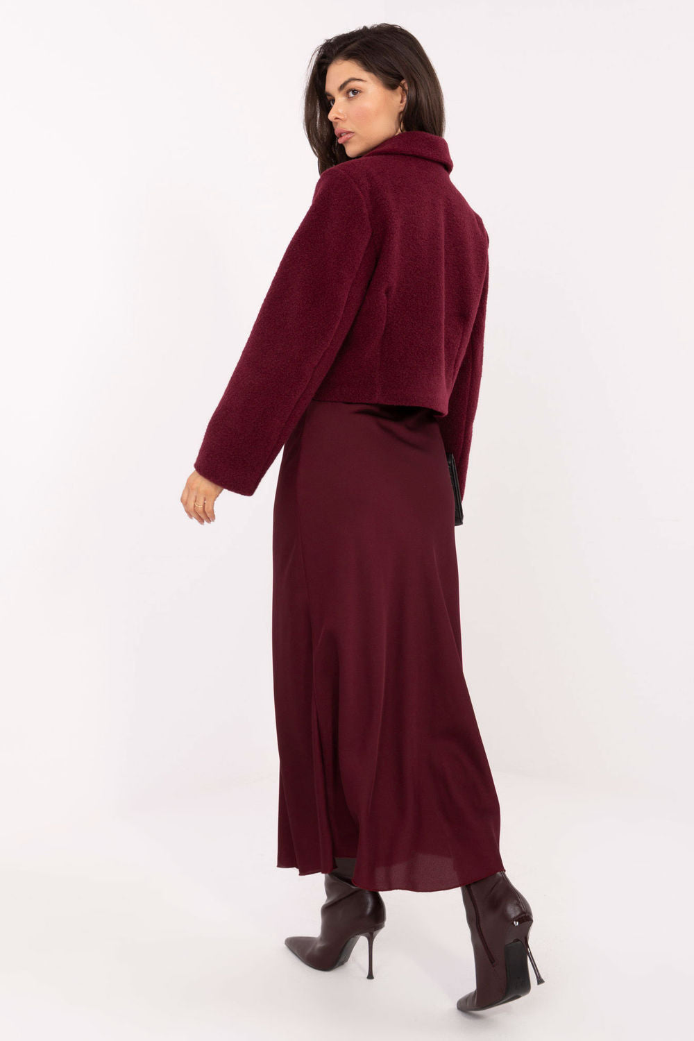 red - Coat model 220562 Rue Paris