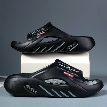 Foot Massage Slippers Men's Non-slip Deodorant