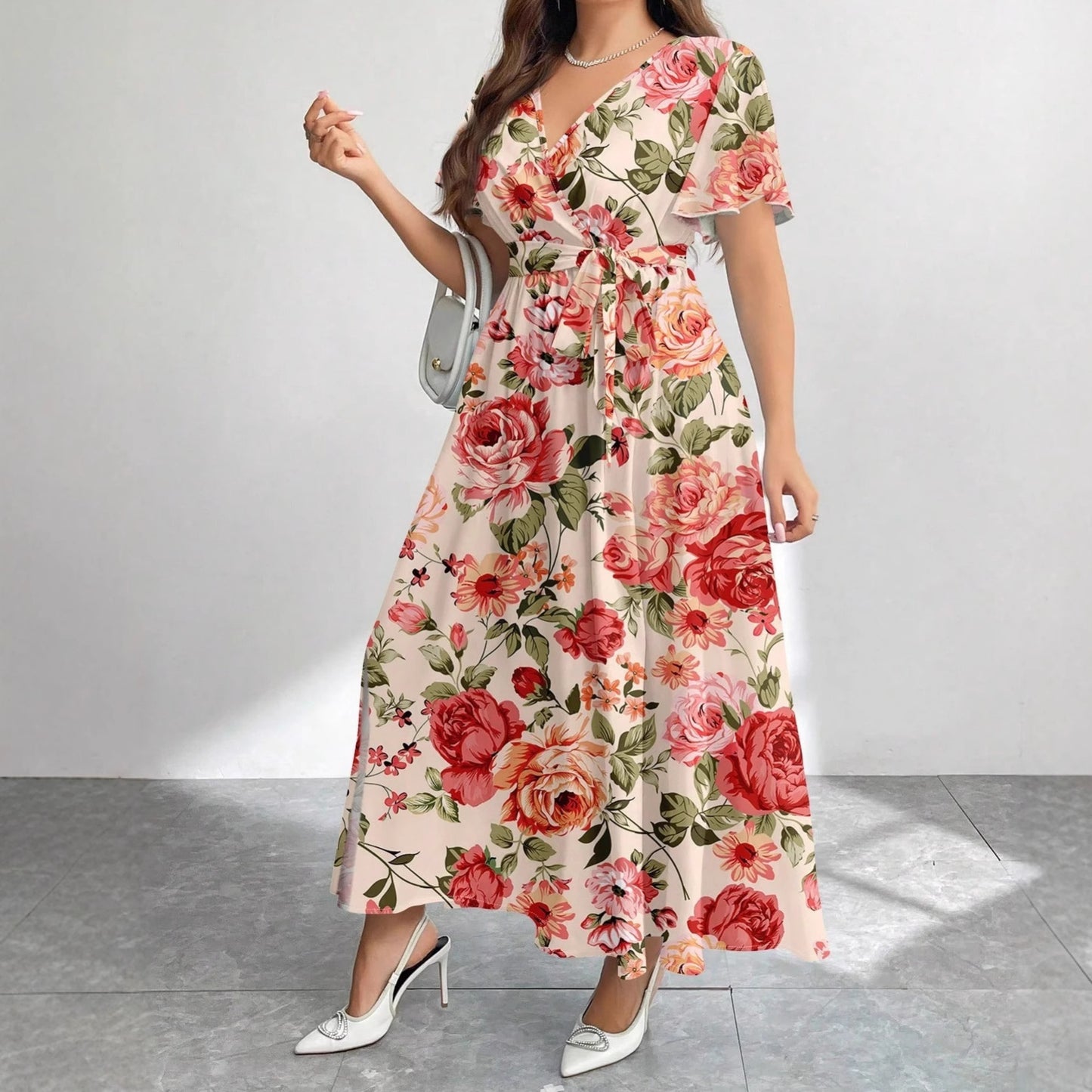 Women's Bohemian Minimalist Fashionable Casual Dress