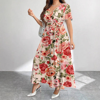 Women's Bohemian Minimalist Fashionable Casual Dress