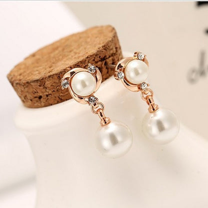 Fringed diamond earrings