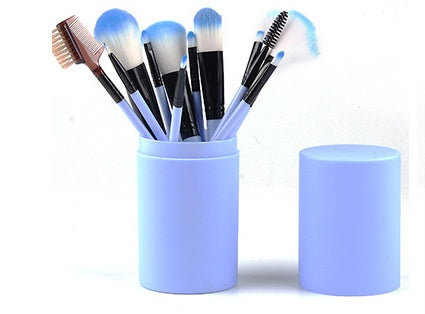 Stylish 12pcs Makeup Brush Set: Essential Beauty Tools