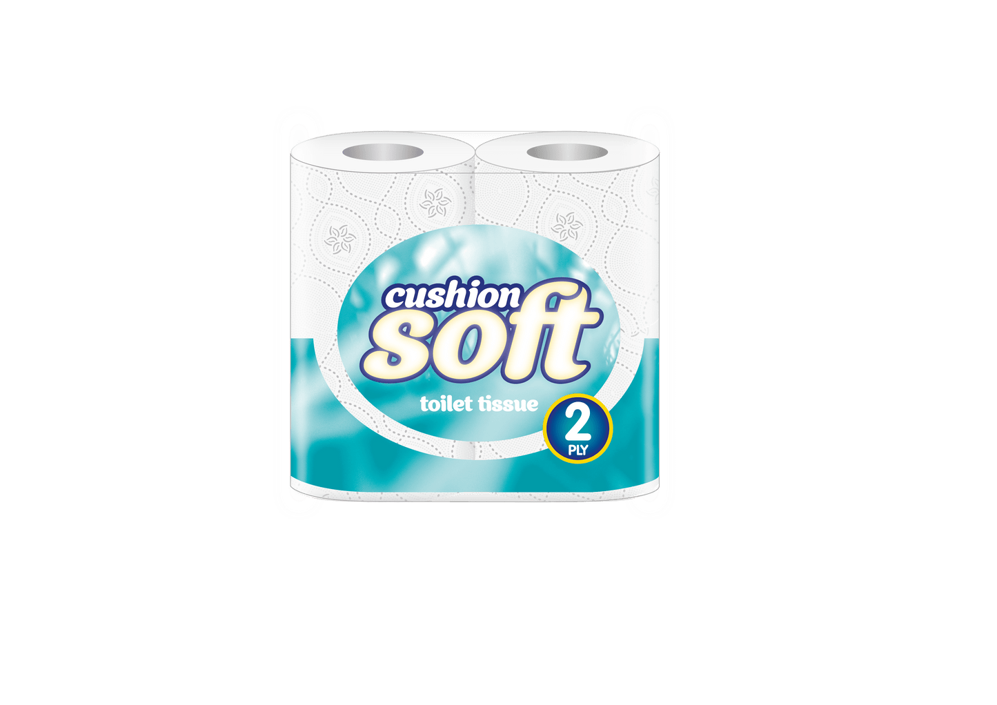 Cushion Soft Quilted Toilet Tissue Embossed 2-Ply Toilet Paper Strong, Unscented, Sustainably Sourced Bulk Pack 40
