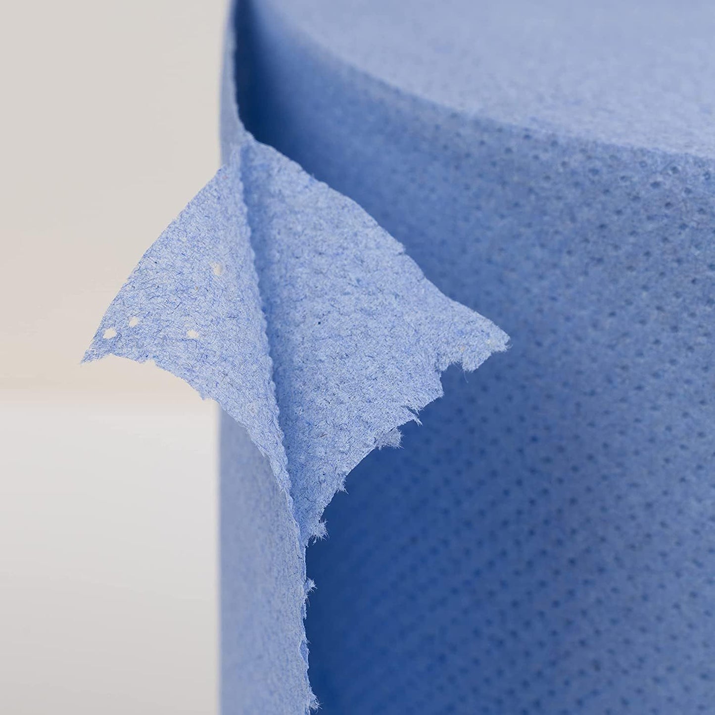 6pcs Blue Rolls 2 Ply Centrefeed Blue Roll Strong & Absorbent Blue Kitchen Rolls, Embossed Paper Towels Multi Fold Double Layer Tissue Roll, Household Cleaning Blue Rolls, Perfect for Commercial, Kitchen Use & Cleaning Toilet
