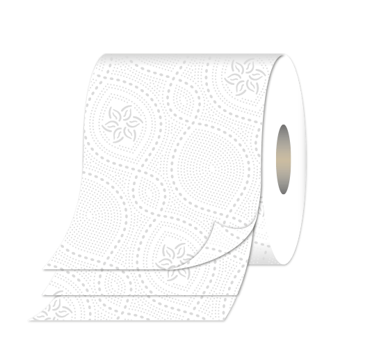Toilet Tissue 45 rolls. Gentille Quilted Bathroom Tissue Luxury 3-Ply Toilet Paper Soft, Strong, & Responsibly