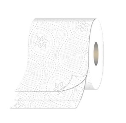 Toilet Tissue 45 rolls. Gentille Quilted Bathroom Tissue Luxury 3-Ply Toilet Paper Soft, Strong, & Responsibly