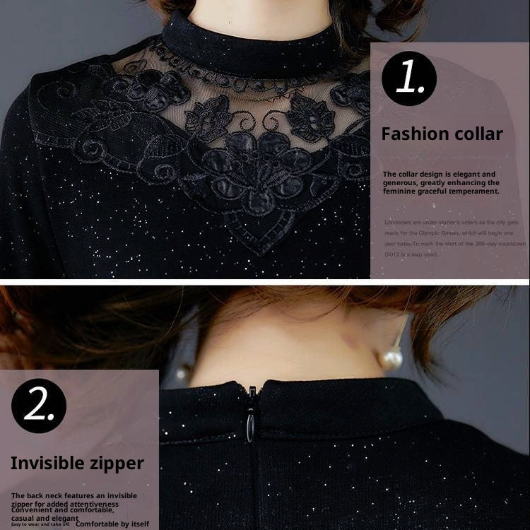 Waist Trimming Fashion Elegant Women's Dress