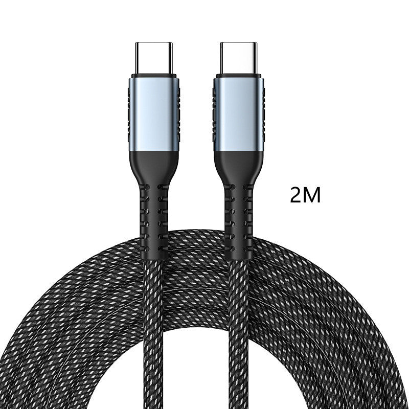 PD Fast Charge 100W Data Cable Braided C-C