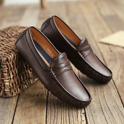 Men's Casual All-match Soft-soled Leather Shoes