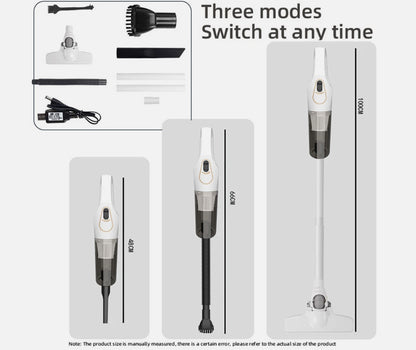 3 IN 1 Cordless Vacuum Cleaner Hoover Upright Lightweight Handheld Bagless Vac
