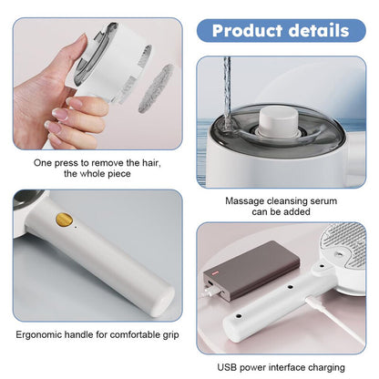 4 In 1 Cat Steam Brush Pet Electric Spray Massage Comb Dog Pet Hair Removal Comb