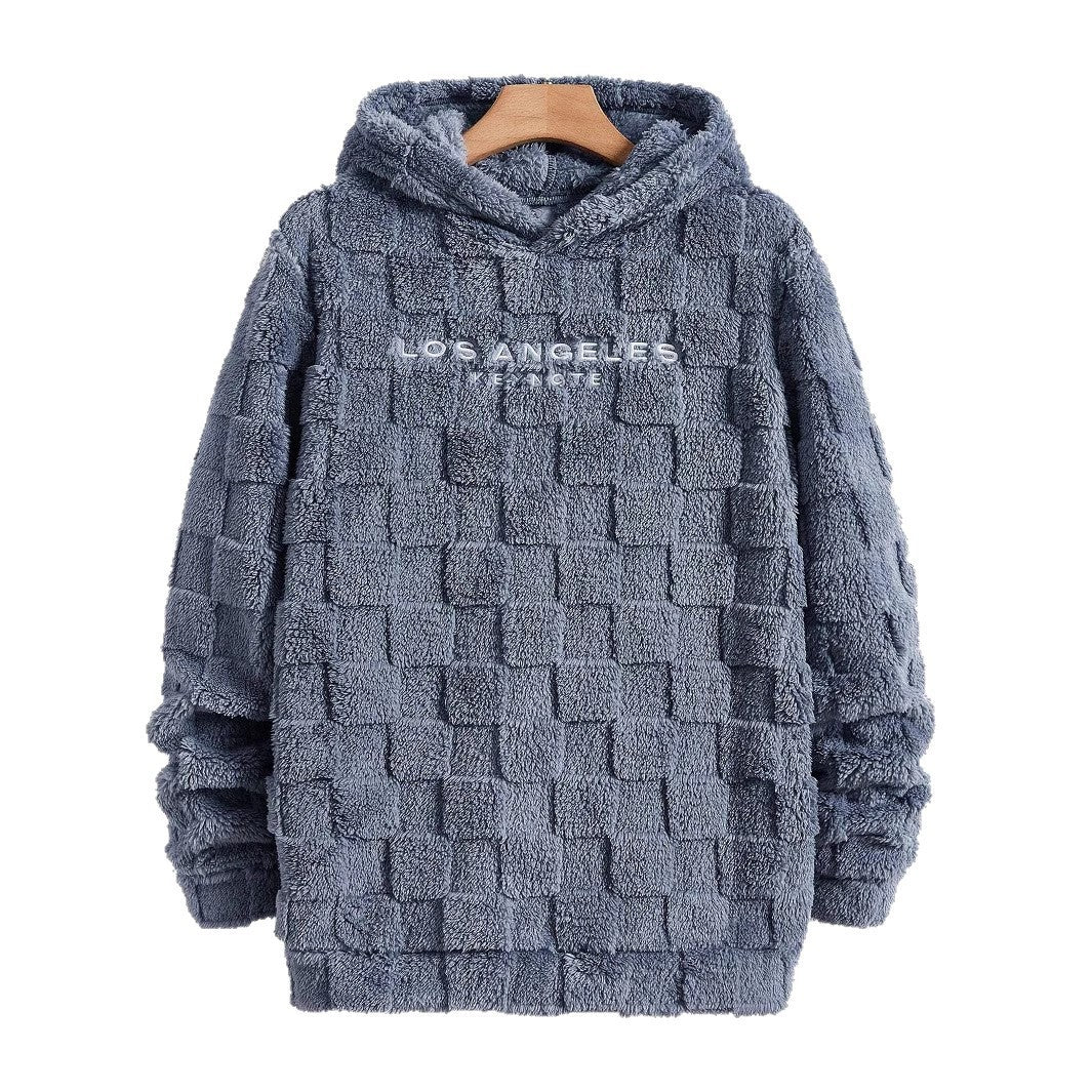 Men's Hooded Embroidered Loose Leisure Sports Hooded Sweater
