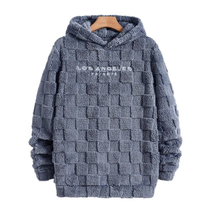 Men's Hooded Embroidered Loose Leisure Sports Hooded Sweater