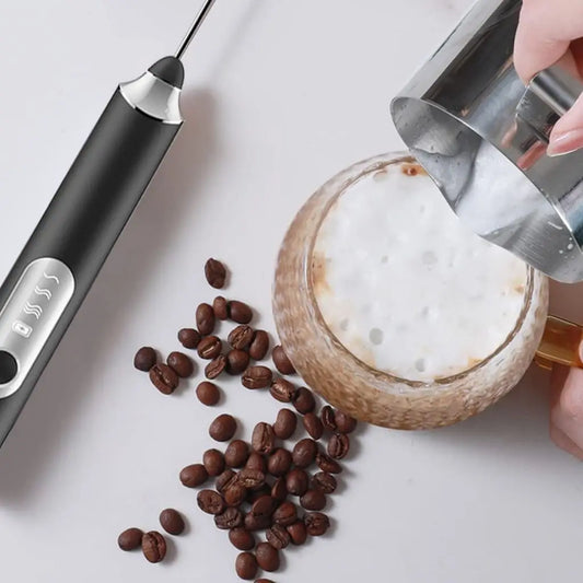 Mixer Batedor Misturador Mixer Elétrico Para Bebidas Leite Café Clara de Ovos Envio Imediato!!!