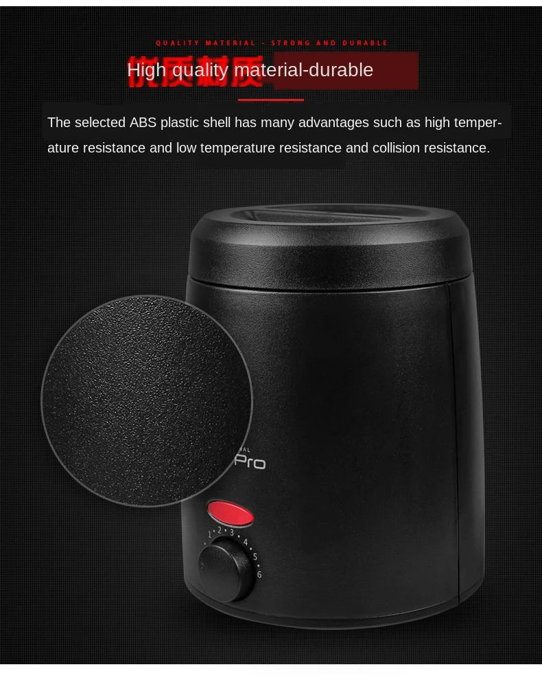 Wax Melting Machine for Hair Removal 200ml Wax Heater Pot Depilation Paraffin Wax Beans Waxing Warmer Dipping Pot and Wax Beads