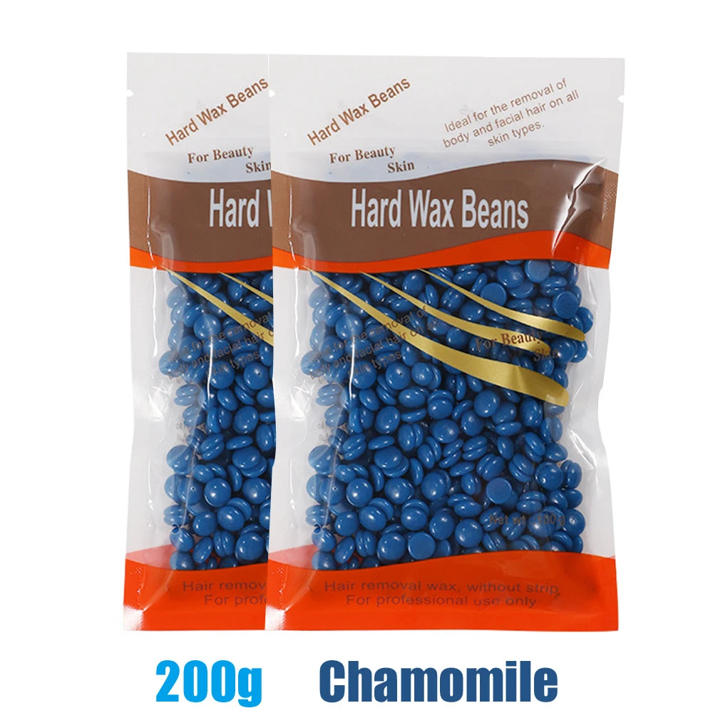 Wax Melting Machine for Hair Removal 200ml Wax Heater Pot Depilation Paraffin Wax Beans Waxing Warmer Dipping Pot and Wax Beads