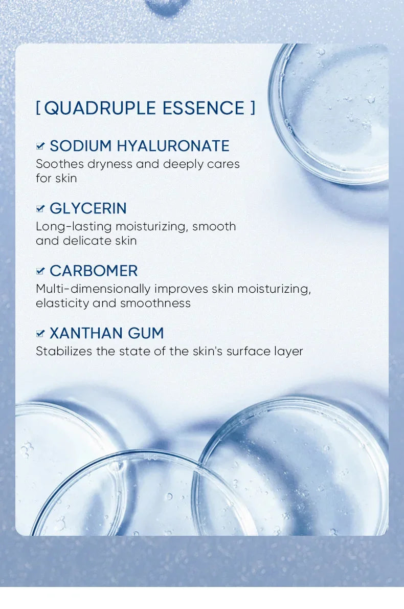 Vitamin C Face Whitening Serum Dark Spots Freckles Removal Hyaluronic Pore Minimizer Anti Aging Wrinkle Remove Golder Essence