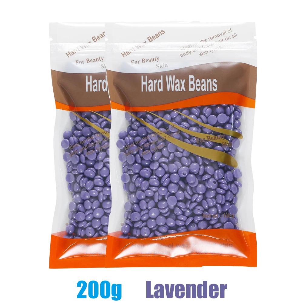 Wax Melting Machine for Hair Removal 200ml Wax Heater Pot Depilation Paraffin Wax Beans Waxing Warmer Dipping Pot and Wax Beads