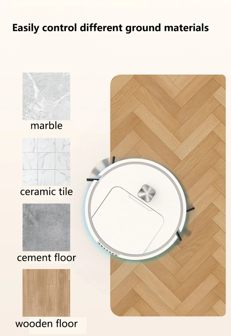 XIAOMI Mini Silent Smart Sweeping Robot Three-in-one Multi-function Cleaning Machine Vacuum Cleaner Sweep Mop Brush 2025