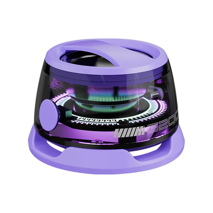 Magnetic Portable Bluetooth Speaker Mini Sound Box HiFi Stereo Soundbar Wireless Loudspeaker with LED Color Light Phone Holder