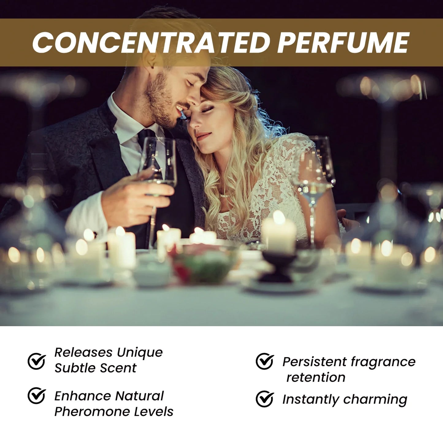 Concentrated Perfume Oil Long Lasting Dating Fragrant Essential Oil Seduction Light Perfume Oil Attract Fragrance For Lovers 6ml