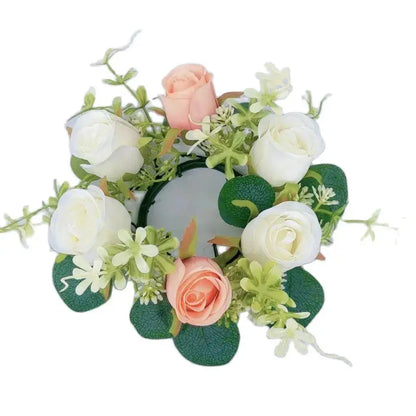 Christmas Wreath Festive Thanksgiving Day Decoration Autumn Floral Wreath Long-Lasting Berry Harvest Wreath For Party