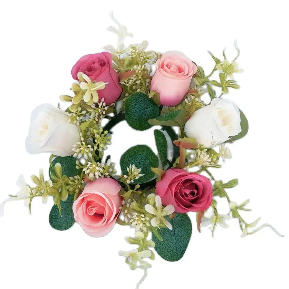 Christmas Wreath Festive Thanksgiving Day Decoration Autumn Floral Wreath Long-Lasting Berry Harvest Wreath For Party