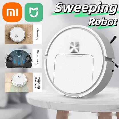 XIAOMI Mini Silent Smart Sweeping Robot Three-in-one Multi-function Cleaning Machine Vacuum Cleaner Sweep Mop Brush 2025
