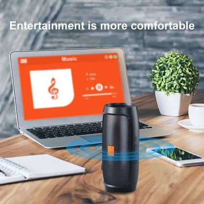 Bluetooth-compatible Speaker Dual Speaker Stereo Outdoor Tfusb Playback Voice Broadcasting Portable Subwoofer Wireless Speaker