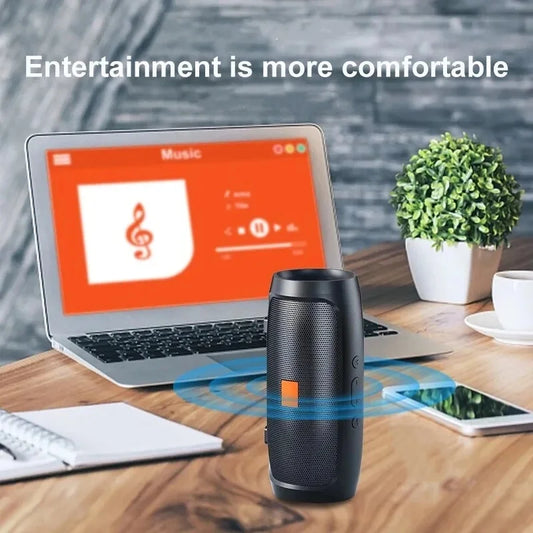 Bluetooth-compatible Speaker Dual Speaker Stereo Outdoor Tfusb Playback Voice Broadcasting Portable Subwoofer Wireless Speaker