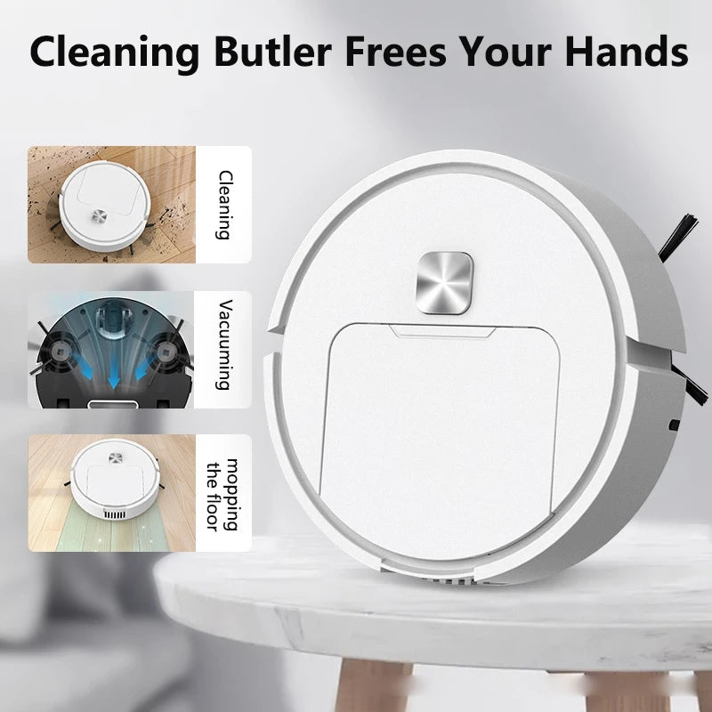 XIAOMI Mini Silent Smart Sweeping Robot Three-in-one Multi-function Cleaning Machine Vacuum Cleaner Sweep Mop Brush 2025