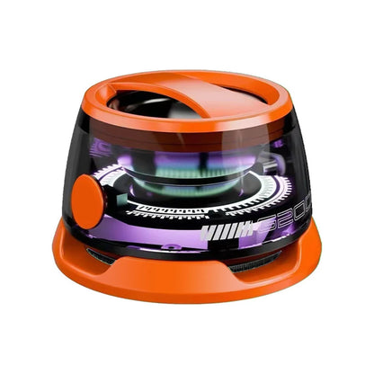 Magnetic Portable Bluetooth Speaker Mini Sound Box HiFi Stereo Soundbar Wireless Loudspeaker with LED Color Light Phone Holder
