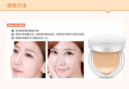 BIOAQUA Air Cushion BB Cream Isolation BB Nude Concealer Oil Control Moisturizing Liquid Foundation CC Cream IMAGES