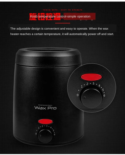 Wax Melting Machine for Hair Removal 200ml Wax Heater Pot Depilation Paraffin Wax Beans Waxing Warmer Dipping Pot and Wax Beads