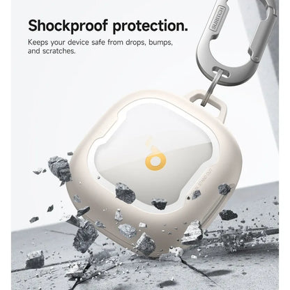 SURITCH Case for Soundcore Sport X20 Shockproof with Carabiner & Cleaning Kit