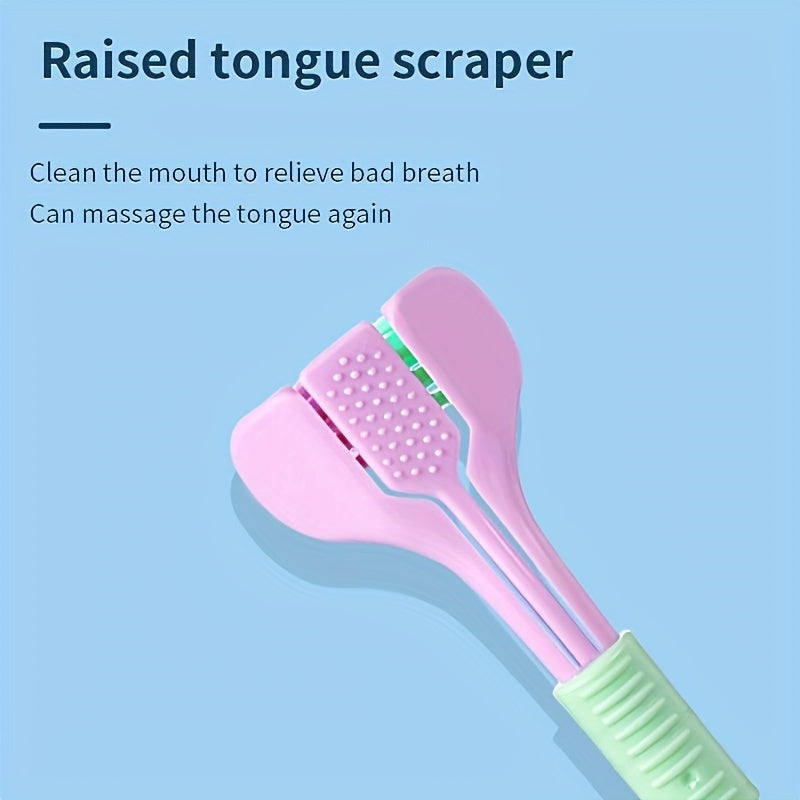 1pc Threesided Soft Bristle Toothbrush, Bristle Travel Toothbrush For Adult, Soft Bristle Toothbrush, Complete Teeth And Gum-Care Great Bristles Clean Each Tooth Soft And Gentle Toothbrush