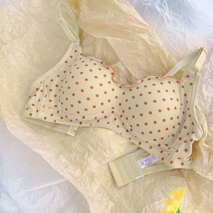Anti-slip Bra No Steel Ring Gathering Bra