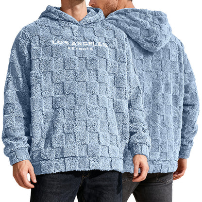 Men's Hooded Embroidered Loose Leisure Sports Hooded Sweater