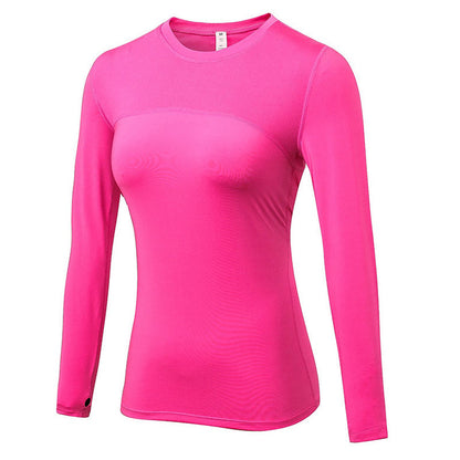 Women's Tight PRO Fitness Running Yoga Sports T-shirt