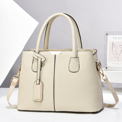Stylish Women PU Leather Tote Bags - Large Capacity Handbags