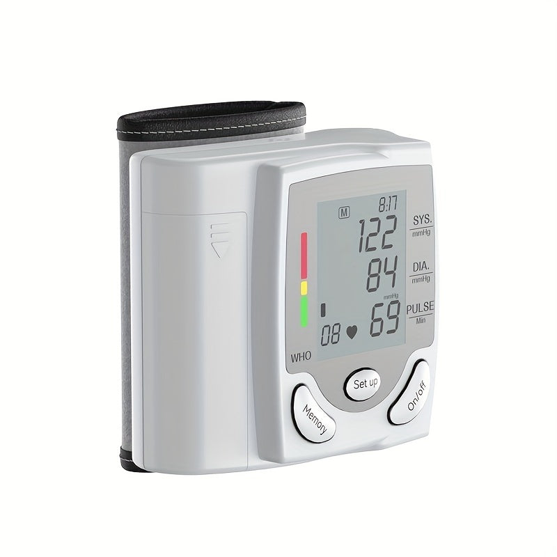 Wrist Electronic Blood Pressure Monitor, BP Sphygmomanometer