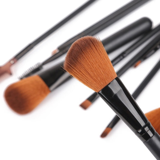 Stylish 12pcs Makeup Brush Set: Essential Beauty Tools